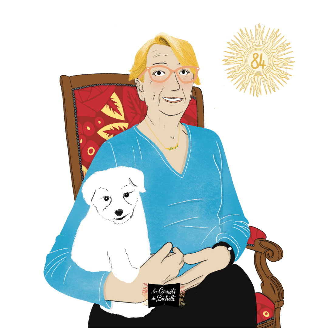 Portrait Louise anniversaire Les Carnets de Bichette