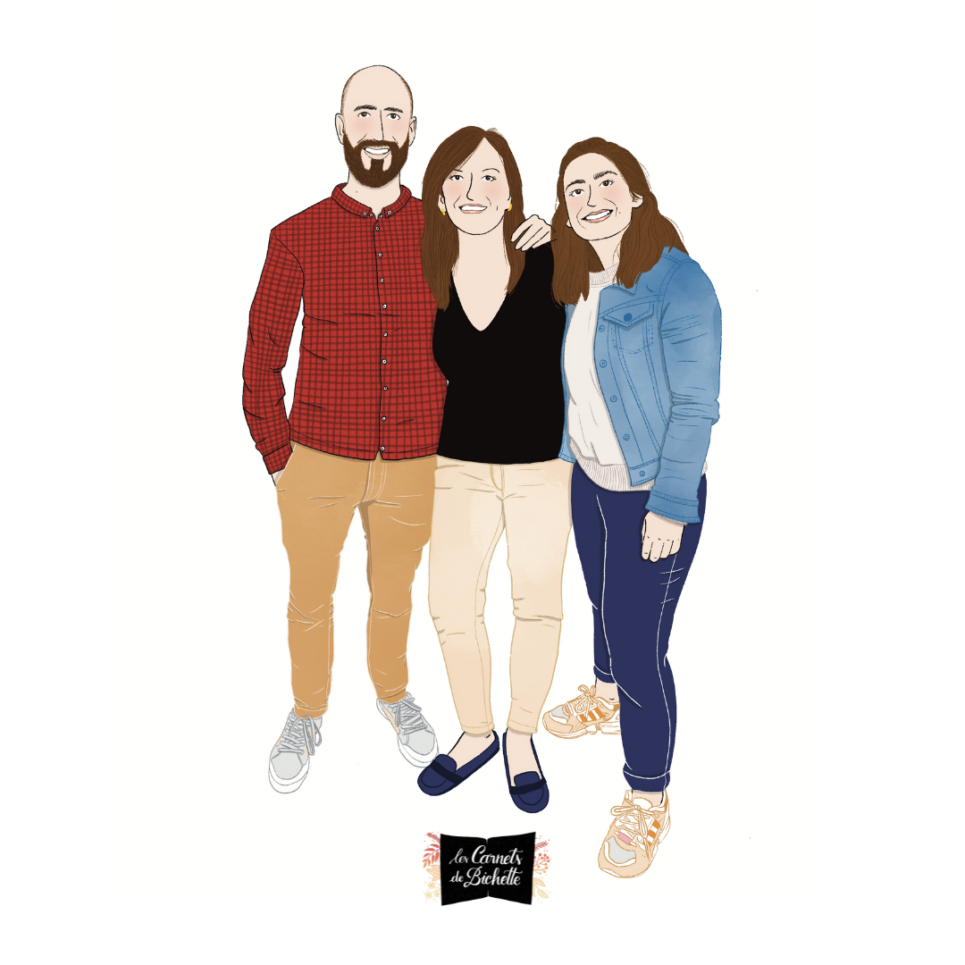 Portrait Fête des Mères Les Carnets de Bichette