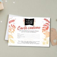 Carte cadeau Portrait personnalisé